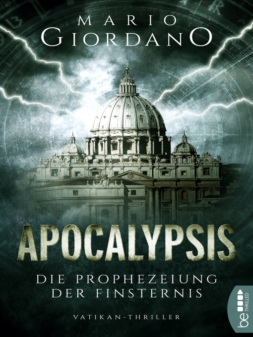 Cover image for Apocalypsis--Die Prophezeiung der Finsternis